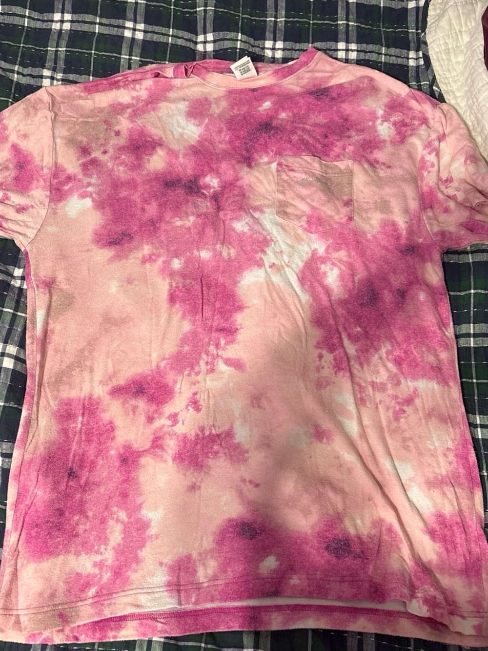 Victoria Secret Pink Tie-Dye Pocket Tee Dress